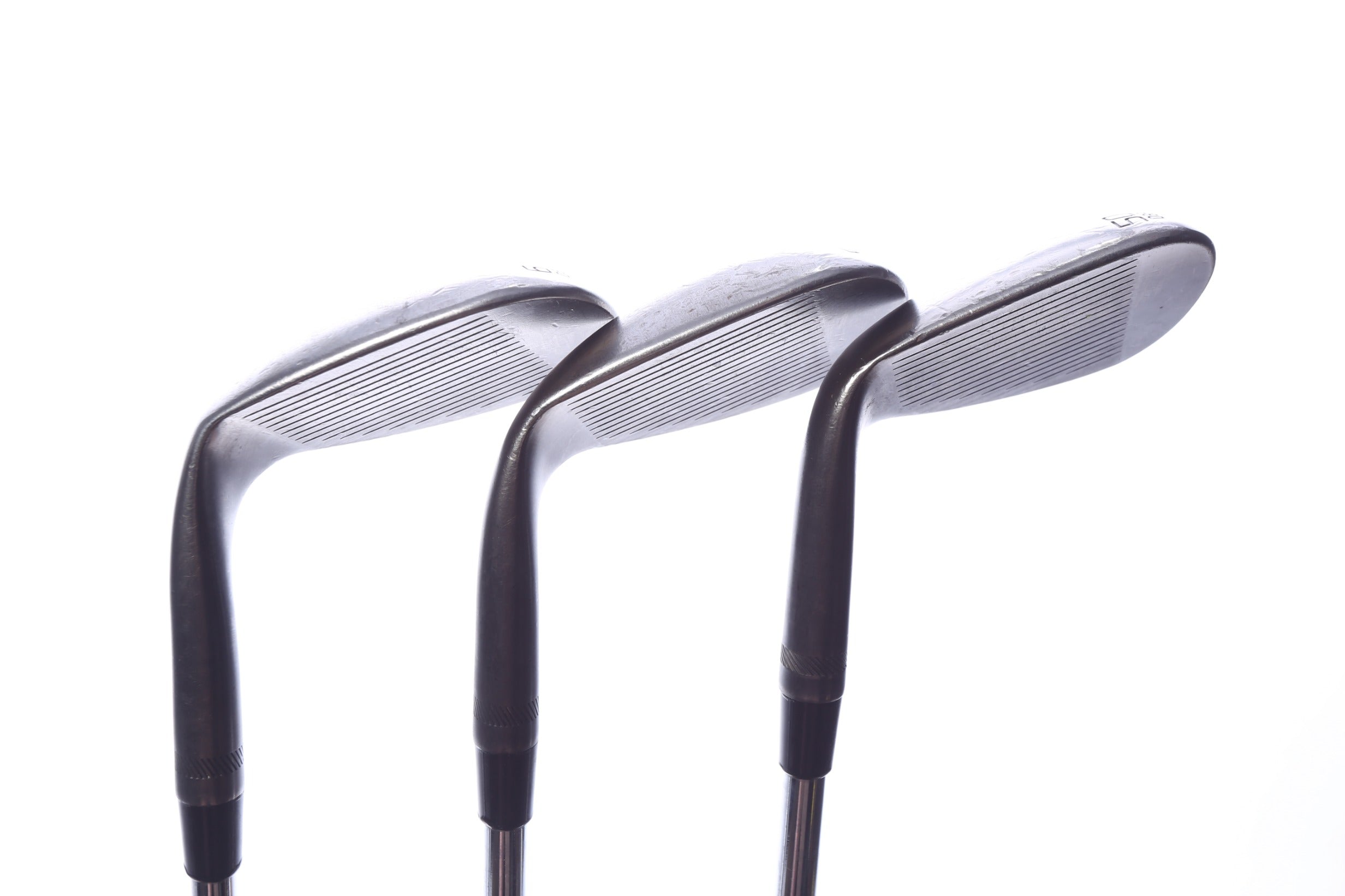 Used Titleist Vokey SM8 Jet Black Wedge Set - Right-Handed - 50*, 54*, 60* - Extra Stiff Flex-Next Round