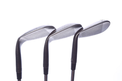 Used Titleist Vokey SM8 Jet Black Wedge Set - Right-Handed - 50*, 54*, 60* - Extra Stiff Flex-Next Round
