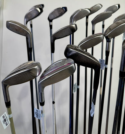 Wholesale Lot of 24 Adams Hybrids and Fairway Woods.-Next Round