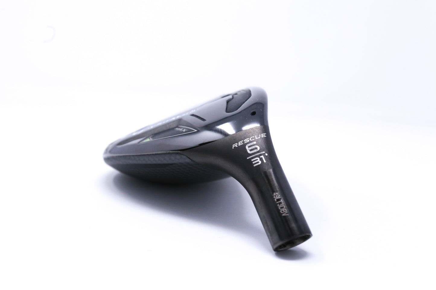 Used TaylorMade Qi35 MAX Rescue 6H - HEAD ONLY - Right-Handed - 31 Degrees-Next Round