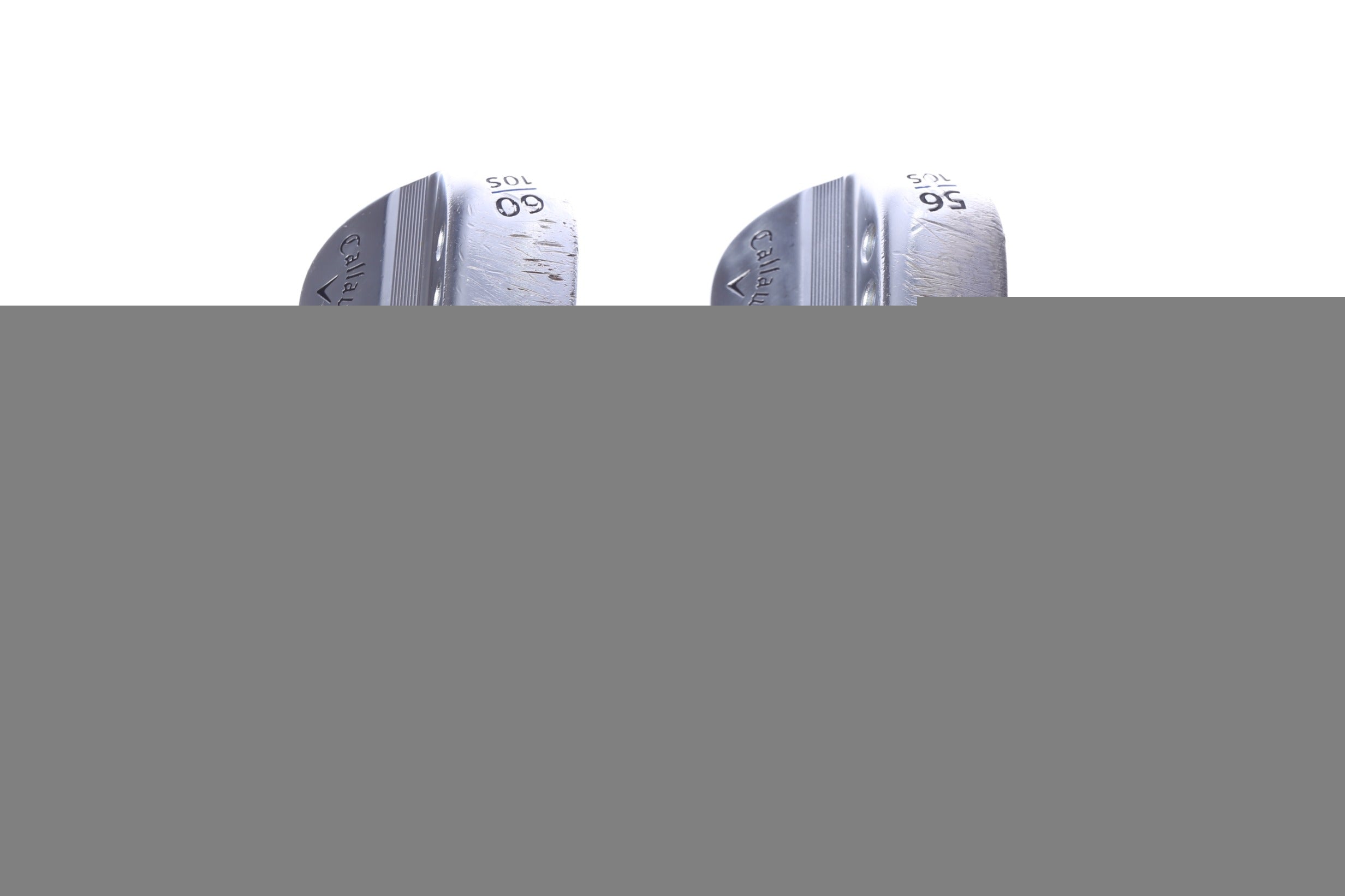 Used Callaway MD5 JAWS Chrome Wedge Set - Right-Handed - 56*, 60* - Wedge Flex-Next Round