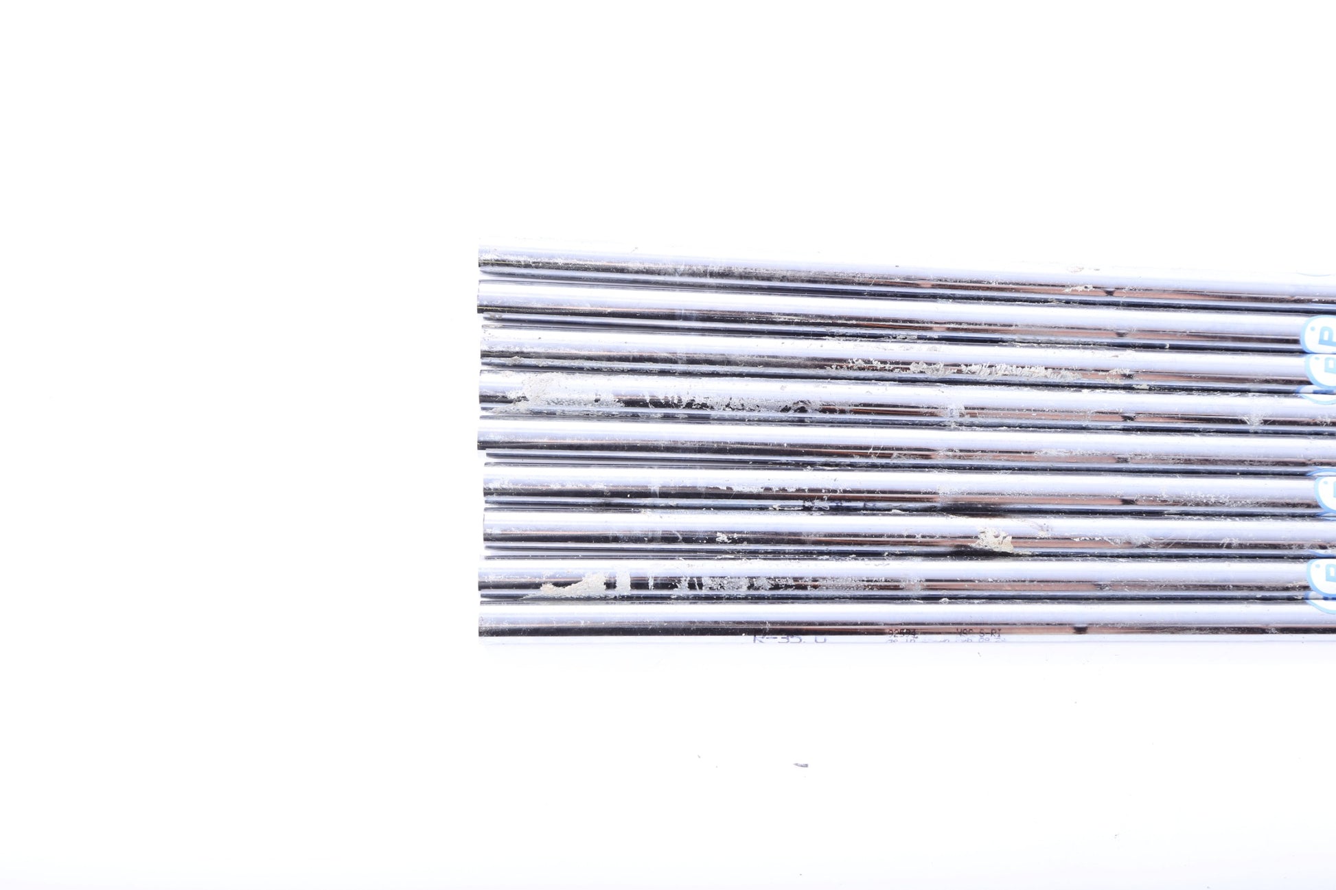 Used Nippon N.S. Pro Zelos 7 Regular Steel Iron Shaft Set 33.5"-36.5"-Next Round