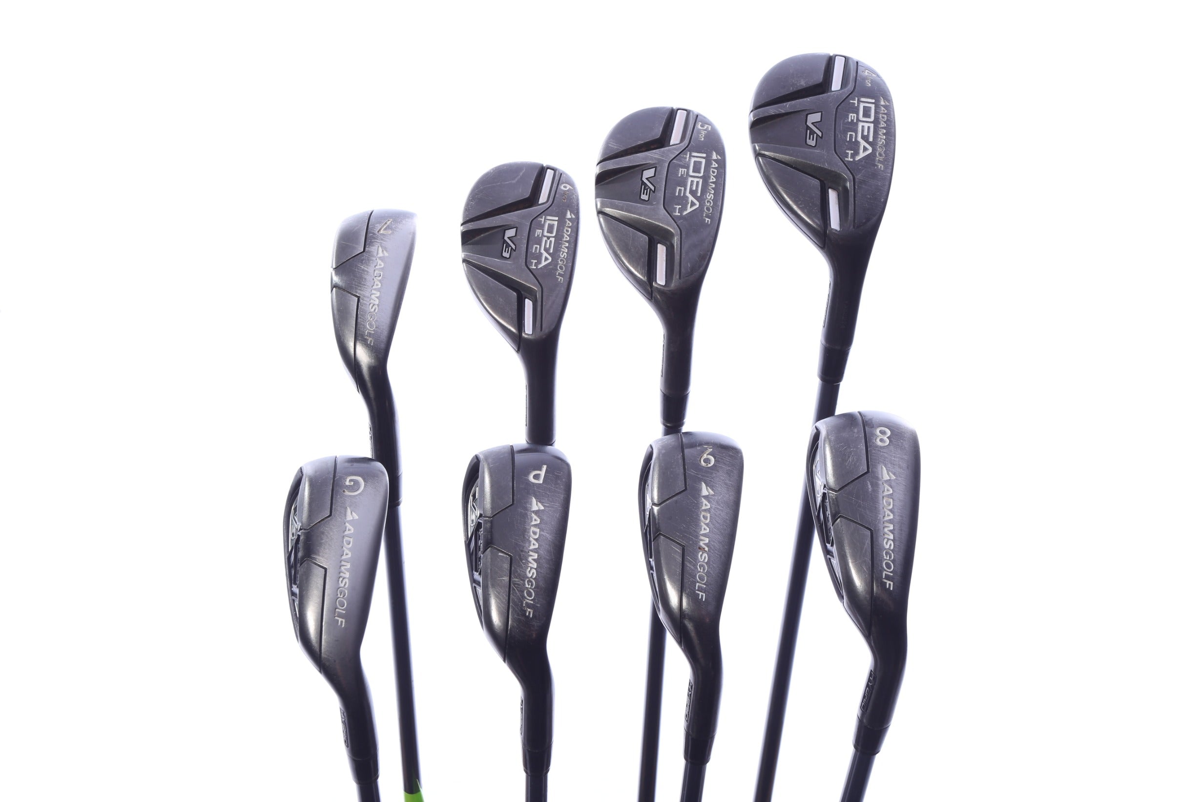 Used Adams Idea Tech V3 Forged Hybrid Iron Set - Right-Handed - 4-PW, GW - Regular Flex-Next Round