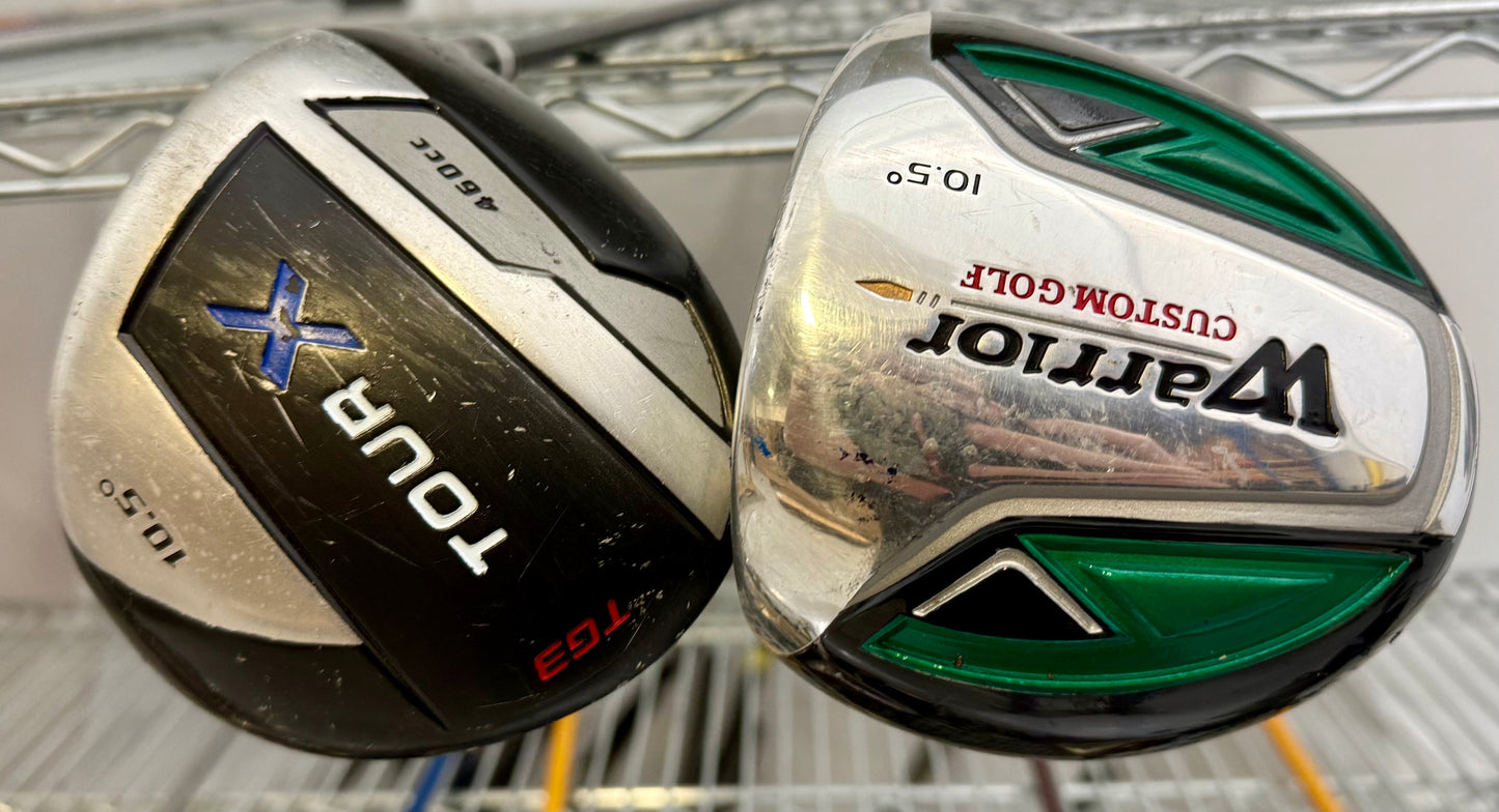 Wholesale Lot 15 Golf Clubs - Assorted Drivers-Next Round