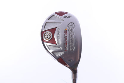 Used TaylorMade Burner Rescue 4H Hybrid - Right-Handed - 22 Degrees - Seniors Flex-Next Round