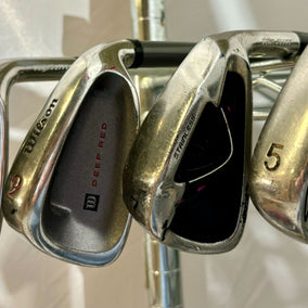 Wholesale Lot of 50 Golf Clubs - Assorted Irons and Wedges-Next Round