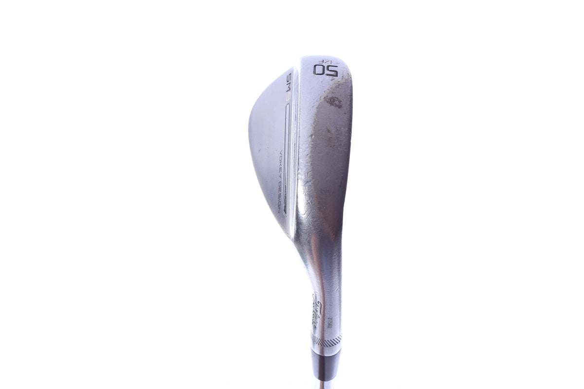 Used Titleist Vokey SM9 Tour Chrome Approach Wedge - Right-Handed - 50 Degrees - Wedge Flex