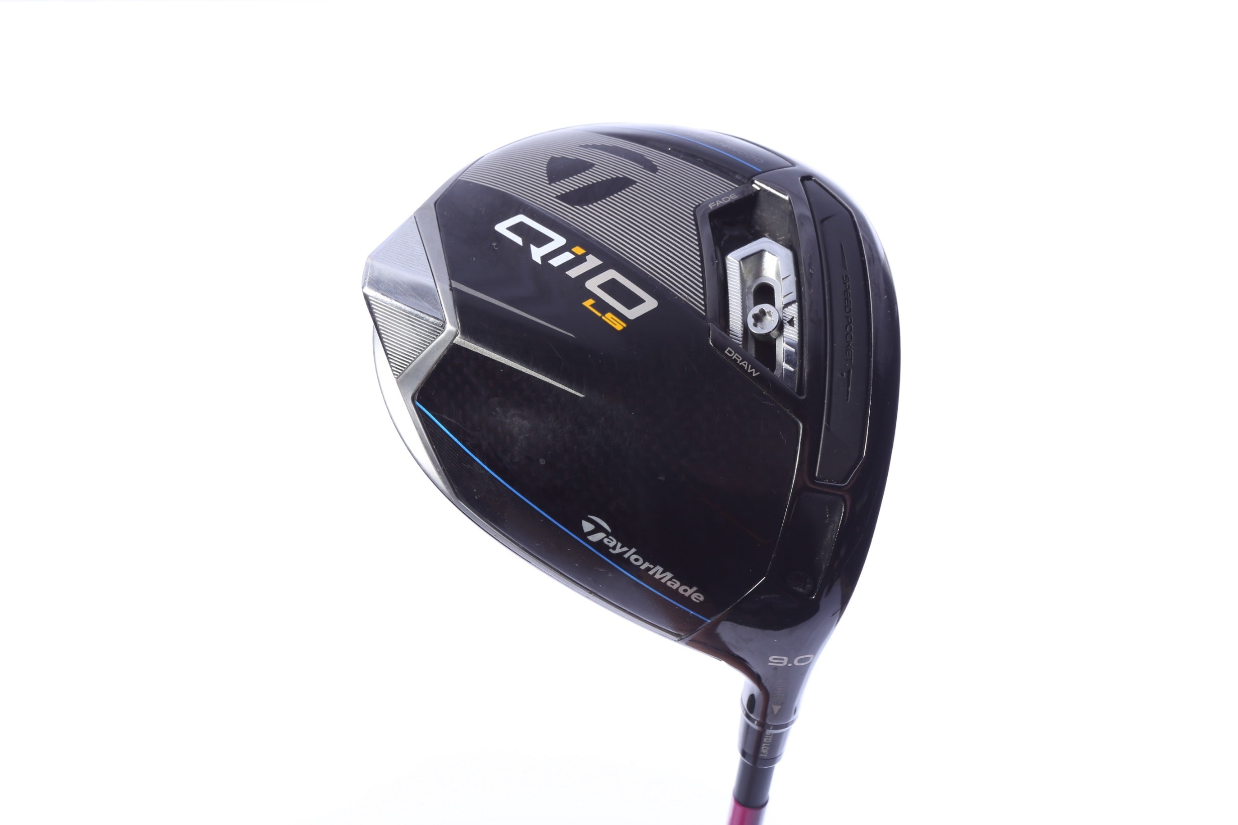Used TaylorMade Qi10 LS Driver - 9 Degrees - Extra Stiff Flex Mitsubishi Tensei AV Black - Right-Handed