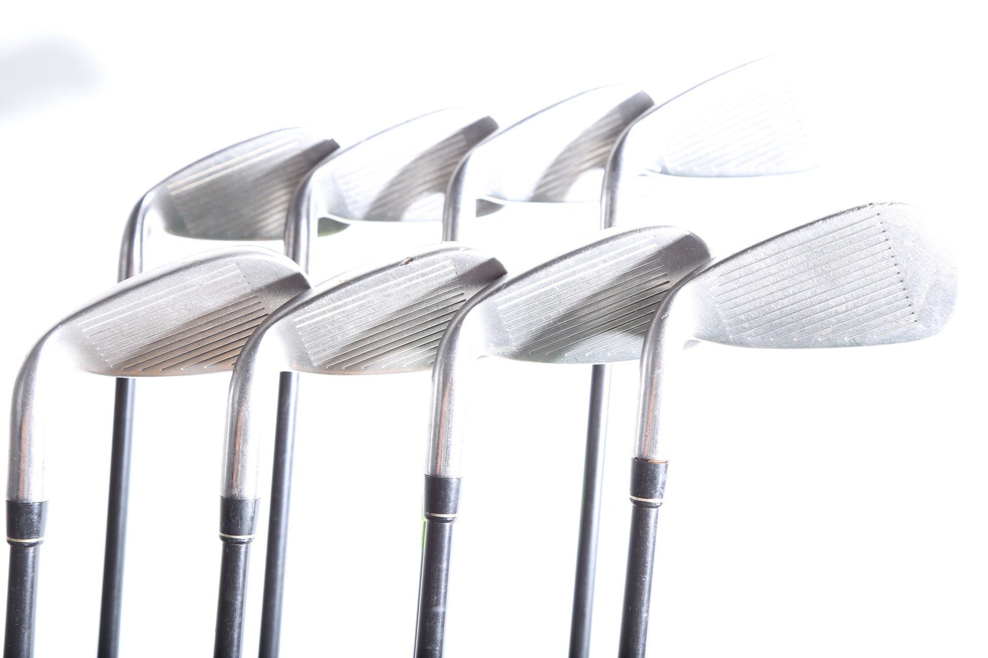 Used TaylorMade rac OS 2005 Iron Set - Right-Handed - 3-PW - Regular Flex-Next Round