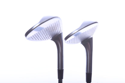 Used TaylorMade Milled Grind Wedge Set - Left-Handed - 56*, 60* - Wedge Flex