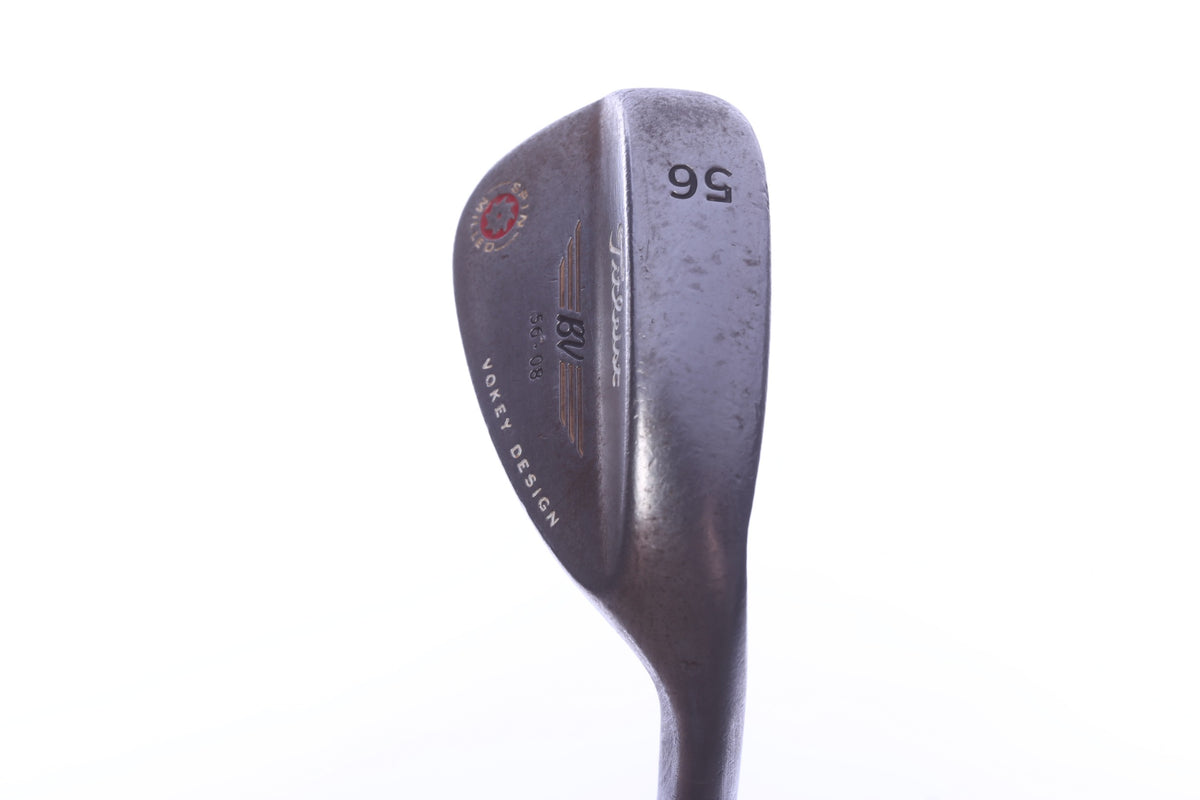 Used Titleist 2009 Vokey Spin Milled Oil Can Sand Wedge - Right-Handed - 56 Degrees - Stiff Flex