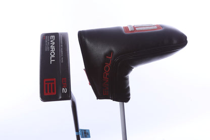 Used Evnroll ER2 Black MidBlade Putter - Right-Handed - 33 in - Blade-Next Round