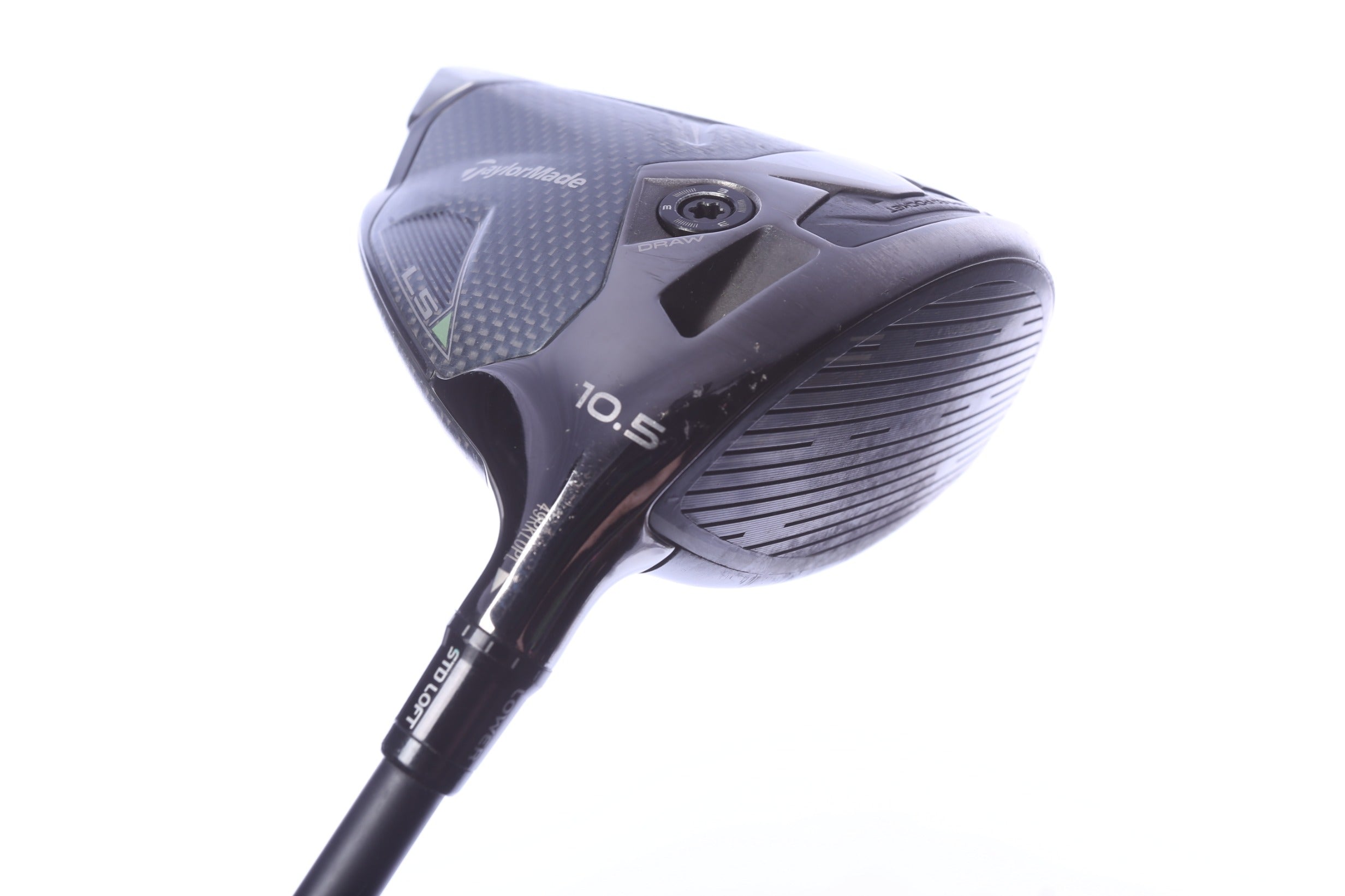 Used TaylorMade Qi35 LS Driver - 10.5 Degrees - Stiff Flex Mitsubishi Dark Waves Kai'li - Right-Handed