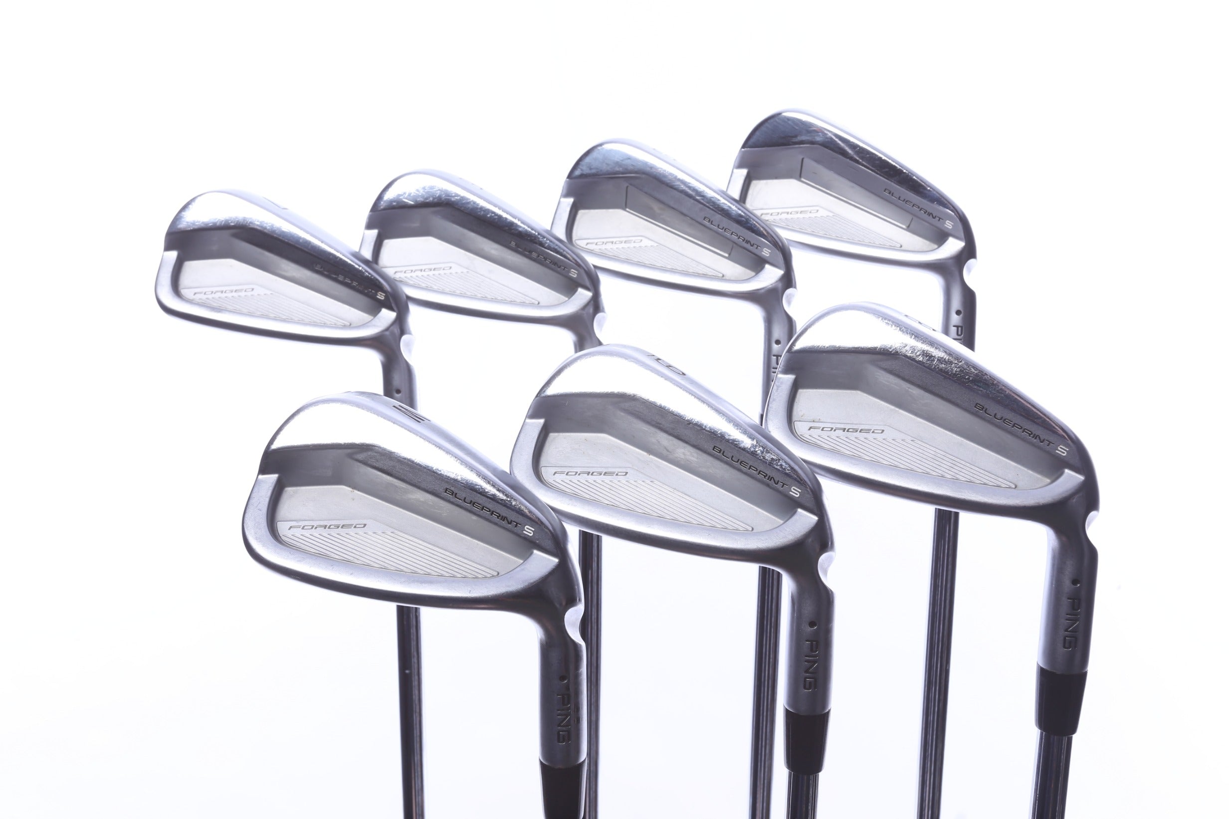 Used Ping Blueprint S Iron Set - Right-Handed - 4-PW - Stiff Flex-Next Round