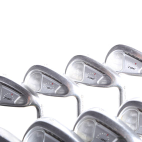 Used TaylorMade rac OS 2005 Iron Set - Right-Handed - 3-PW - Regular Flex-Next Round