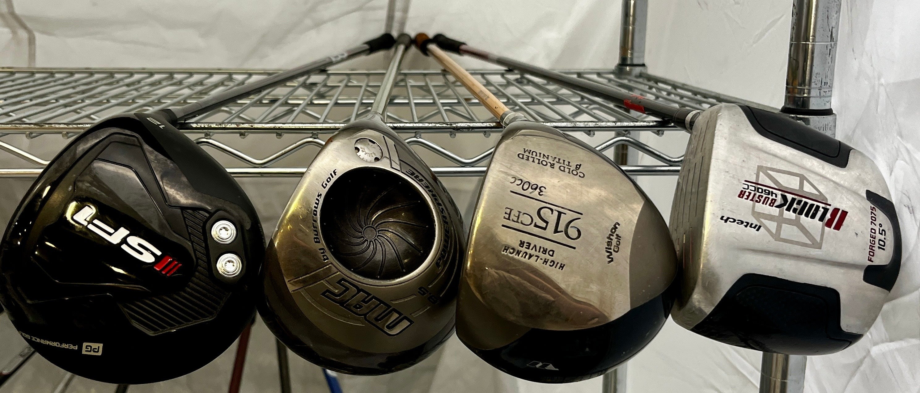 Wholesale Lot of 20 Golf Clubs - Mixed Drivers-Next Round