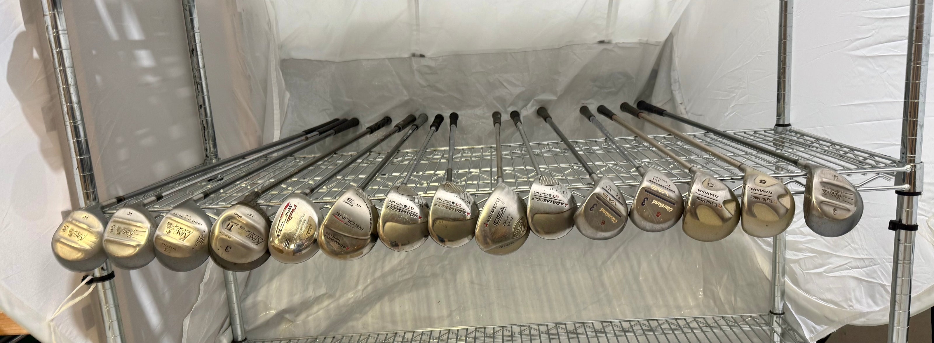 Wholesale Lot 30 Golf Clubs - Assorted Fairway Woods-Next Round