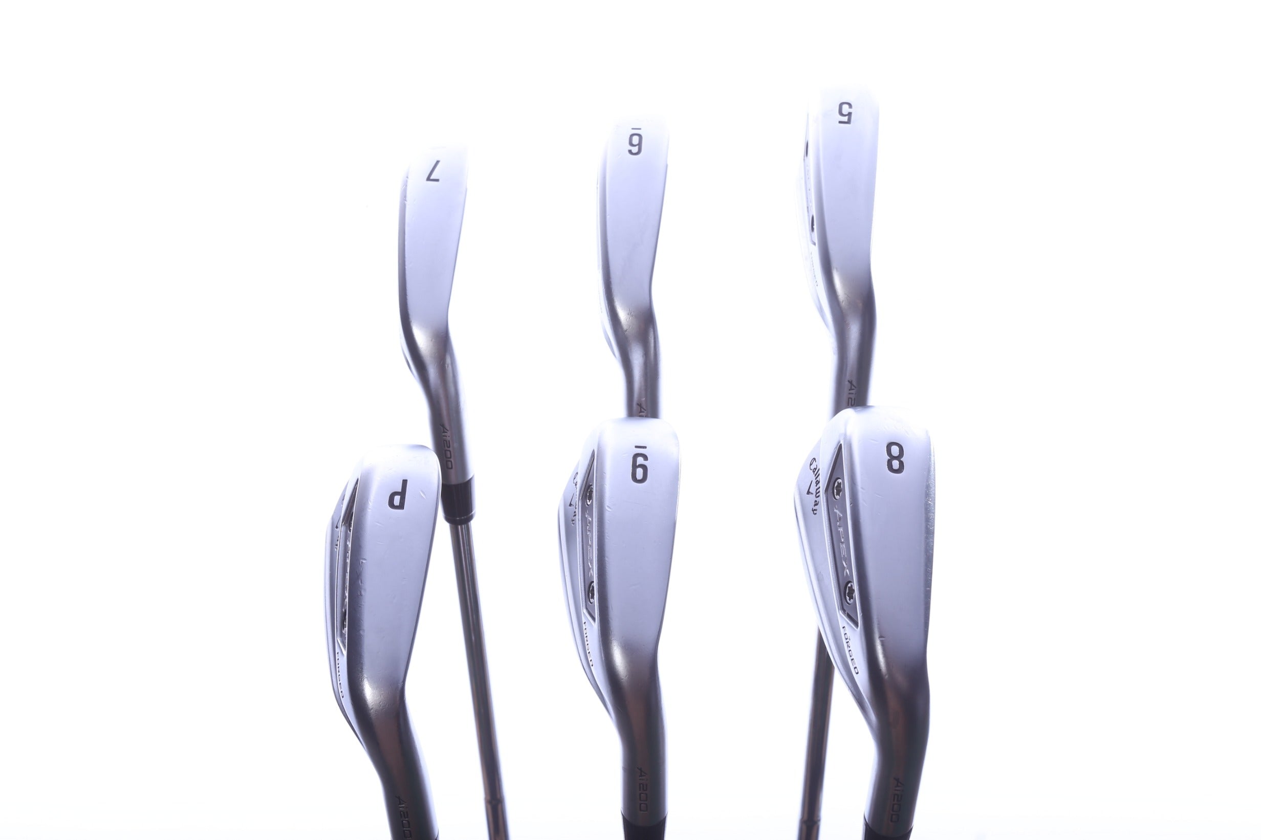 Used Callaway Apex Ai200 Iron Set - Right-Handed - 5-PW - Stiff Flex-Next Round
