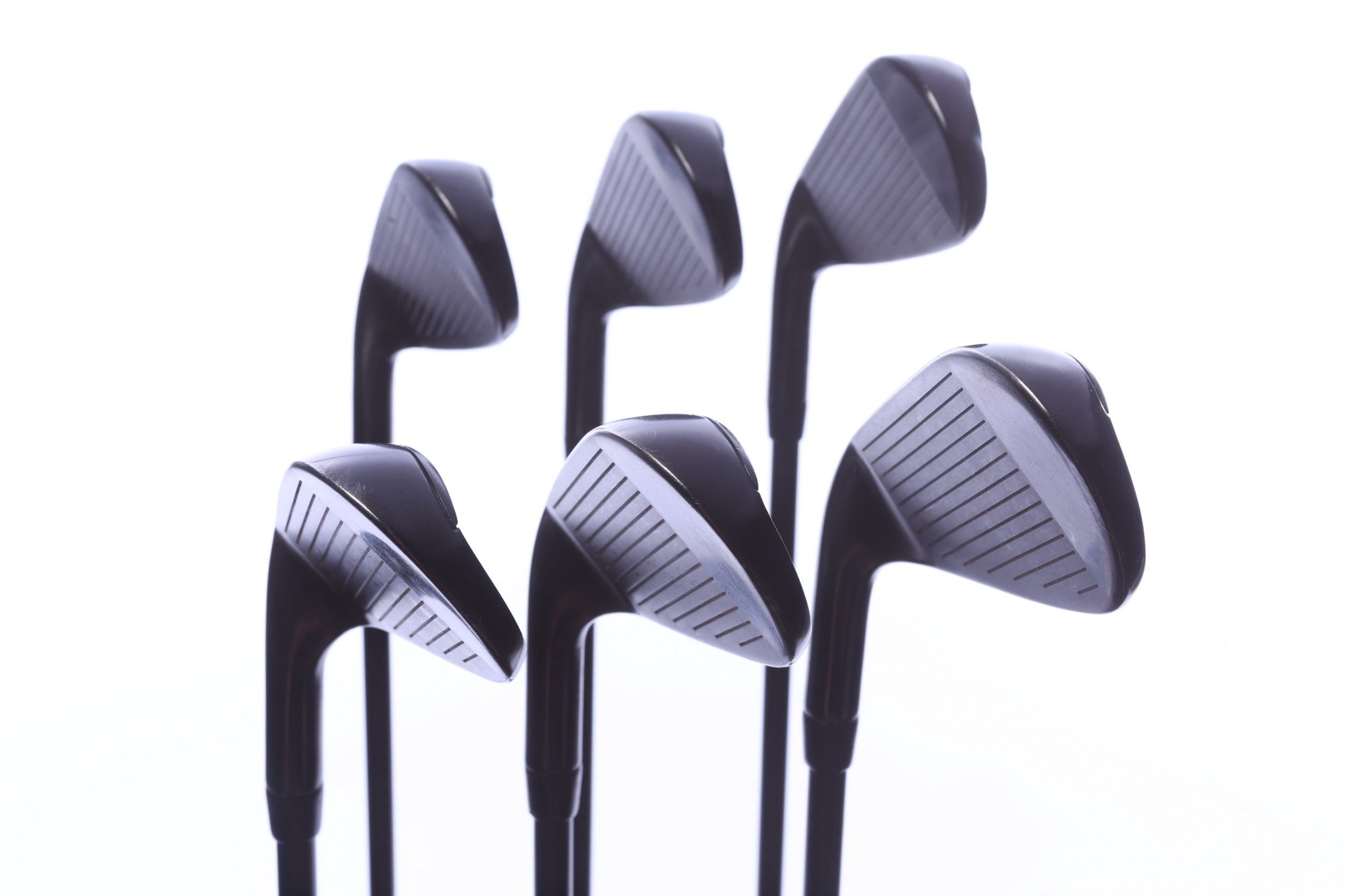 Used Callaway Limited Edition Paradym Ai Smoke Black Iron Set - Right-Handed - 5-PW - Regular Flex