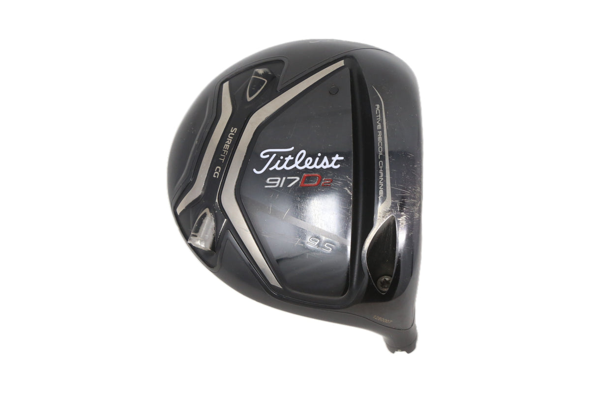 Used Titleist 917 D2 Driver - HEAD ONLY - Right-Handed - 9.5 Degrees-Next Round