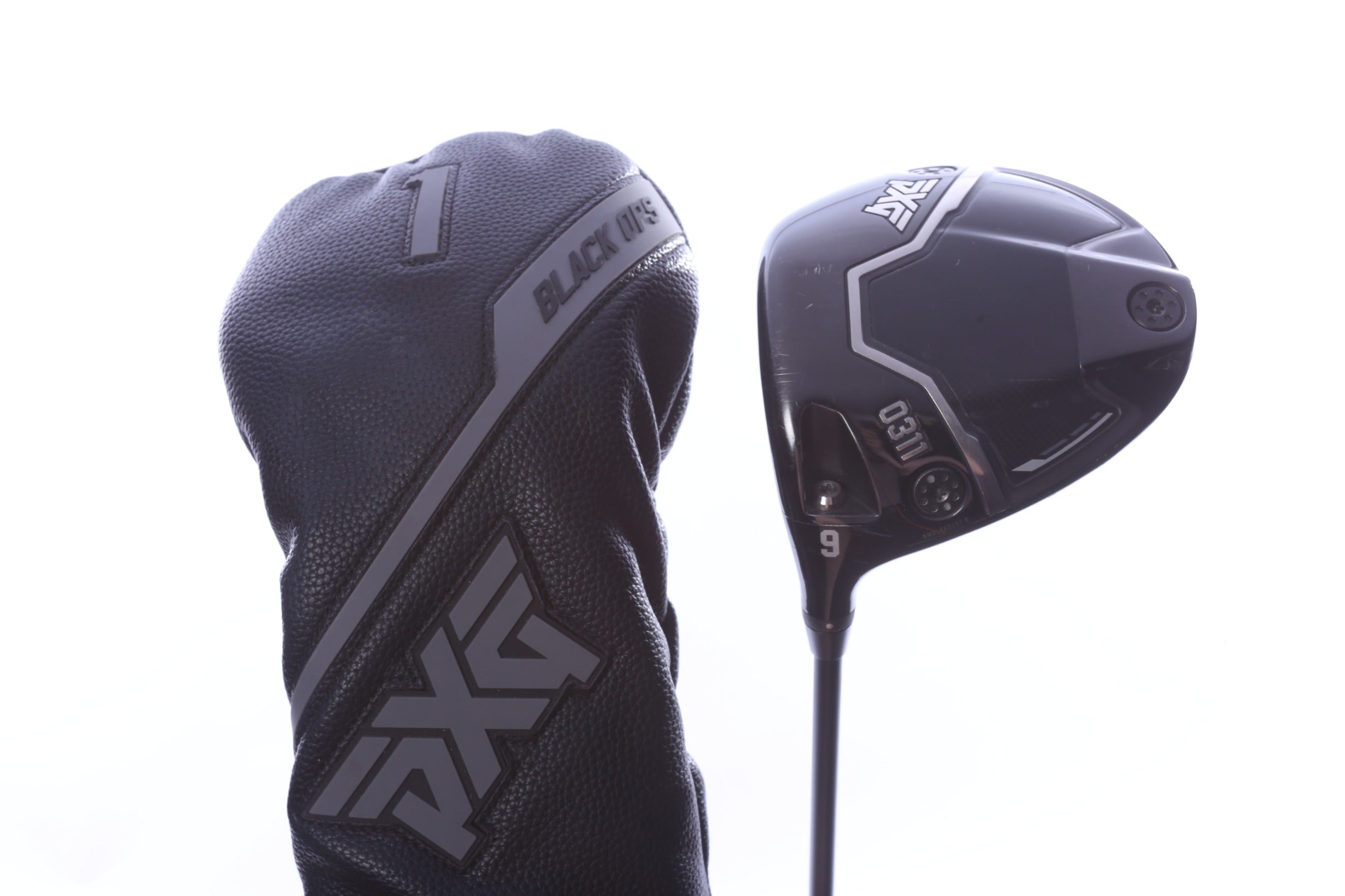 Used PXG 0311 Black OPS Driver - 9 Degrees - Seniors Flex Fujikura Motore X F3 - Left-Handed-Next Round