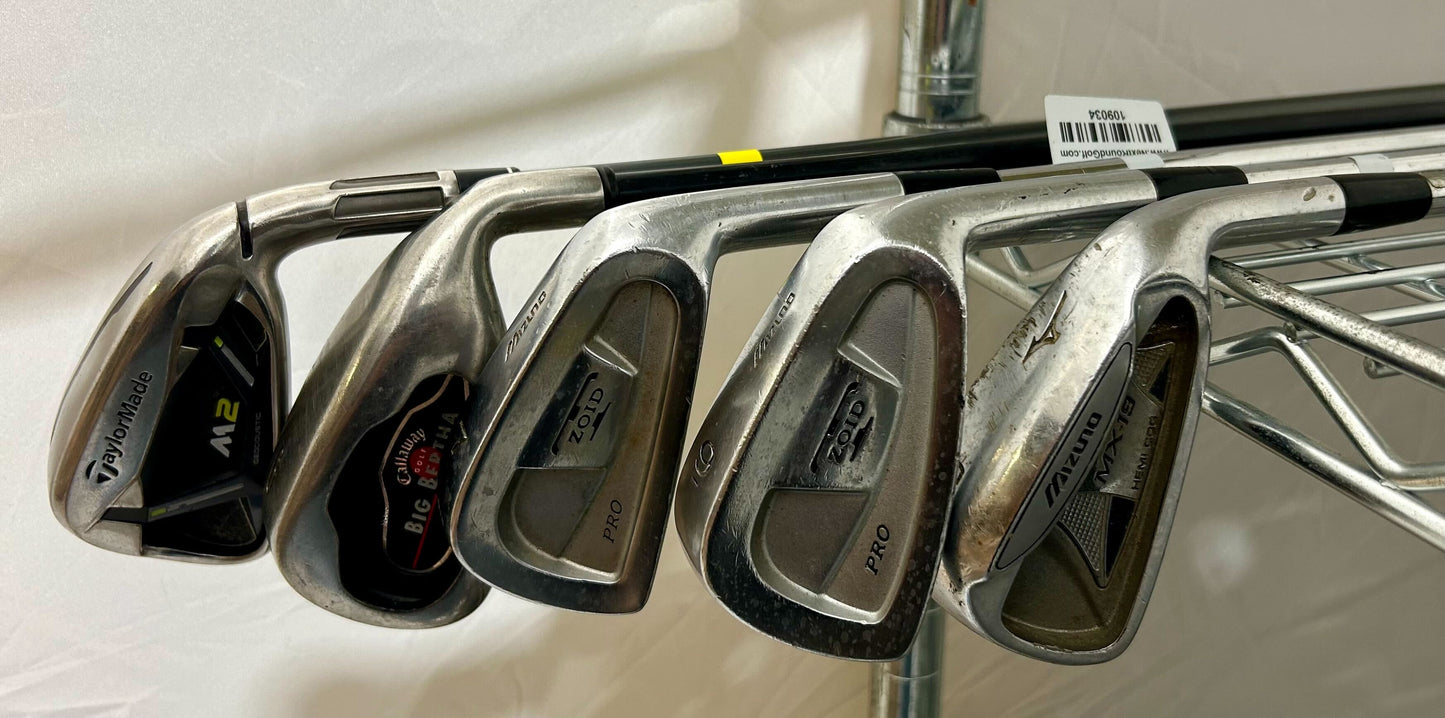 Wholesale Lot of 50 Golf Clubs - Assorted Single Irons-Next Round