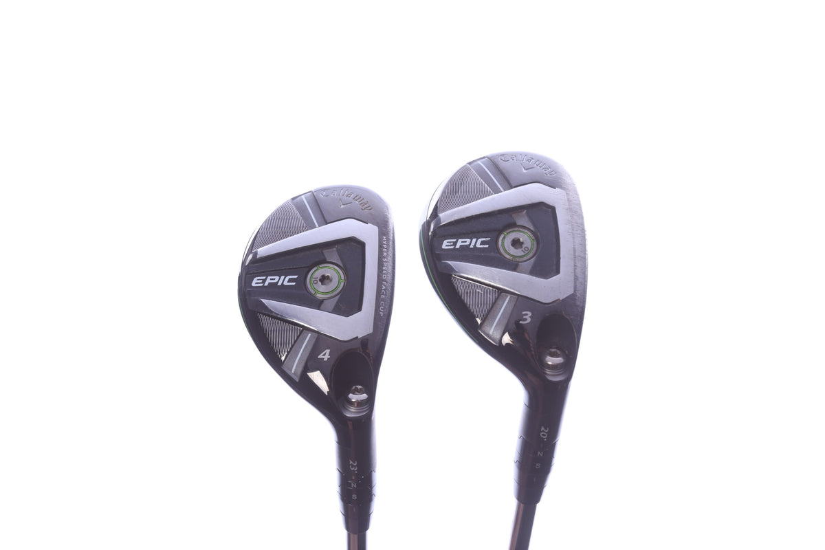 Used Callaway Epic Hybrid Set - Right-Handed - 3H, 4H - Stiff Flex