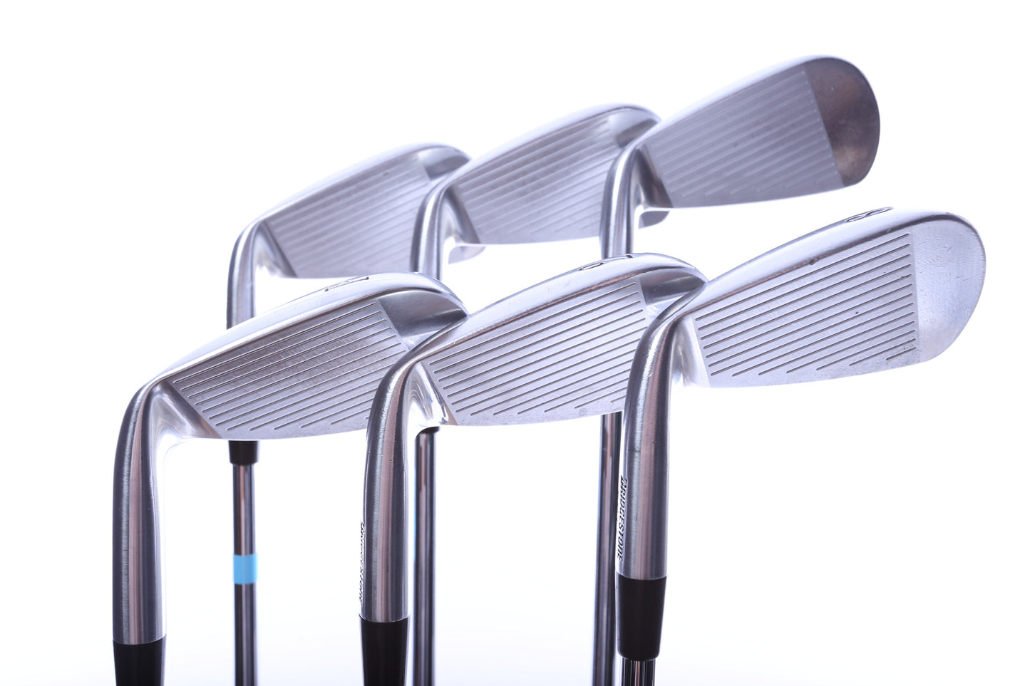 Used Bridgestone J40 Dual Pocket Cavity Iron Set - Right-Handed - 5-PW - Regular Plus Flex-Next Round