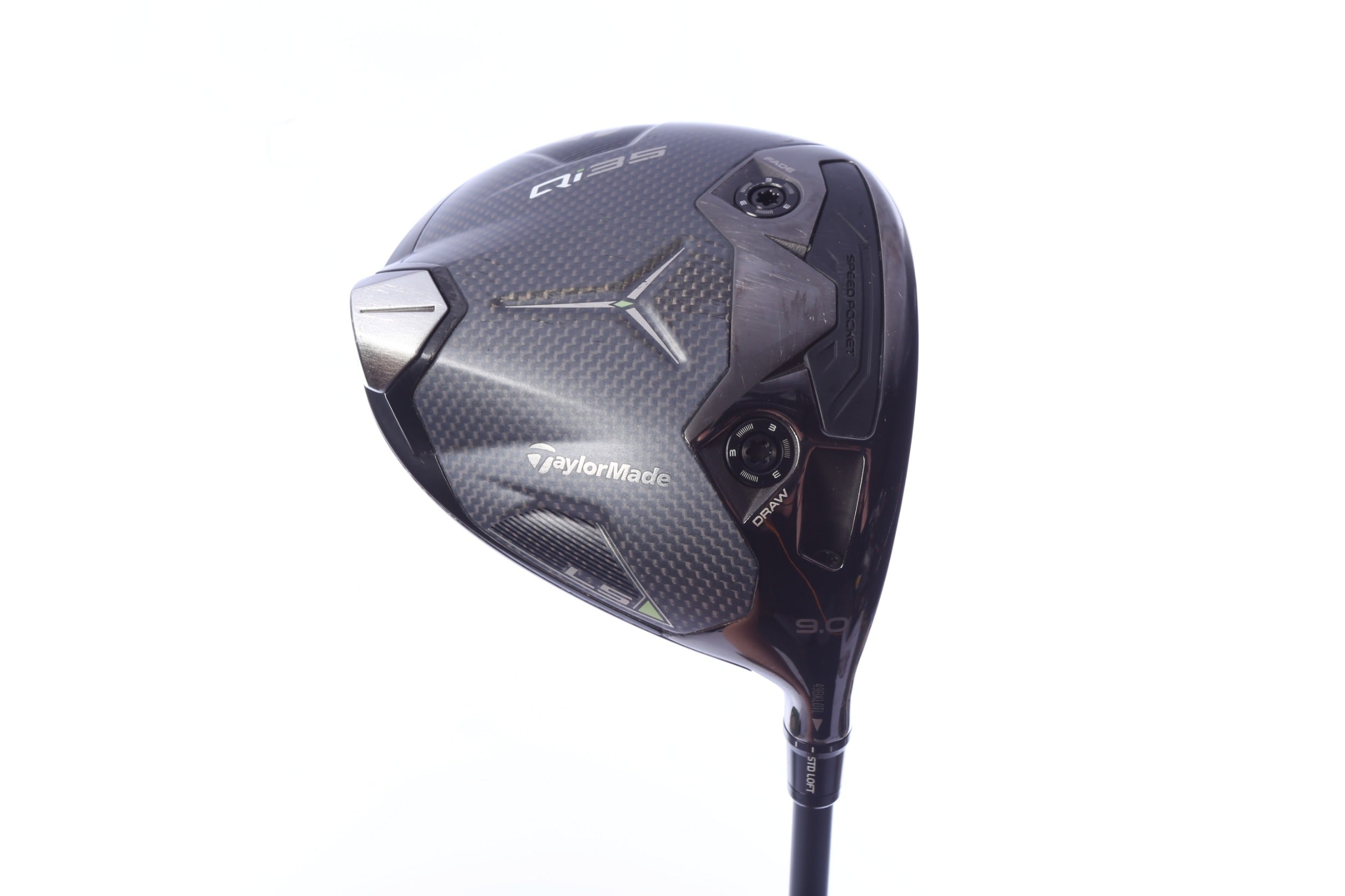 Used TaylorMade Qi35 LS Driver - 9 Degrees - Stiff Flex Mitsubishi Diamana TM - Right-Handed