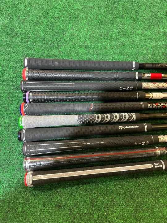 Wholesale Lot of 10 Assorted Fitting Club Graphite Shafts with Various Adaptors-Next Round