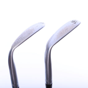 Used Titleist Vokey SM9 Tour Chrome Wedge Set - Right-Handed - 56*, 60* - Wedge Flex-Next Round