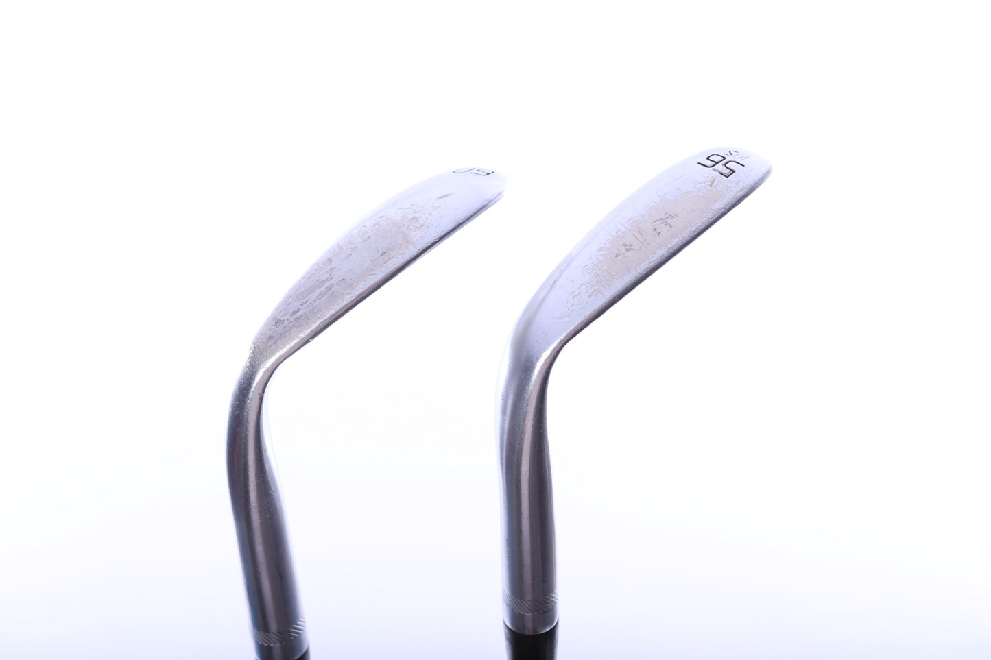 Used Titleist Vokey SM9 Tour Chrome Wedge Set - Right-Handed - 56*, 60* - Wedge Flex-Next Round