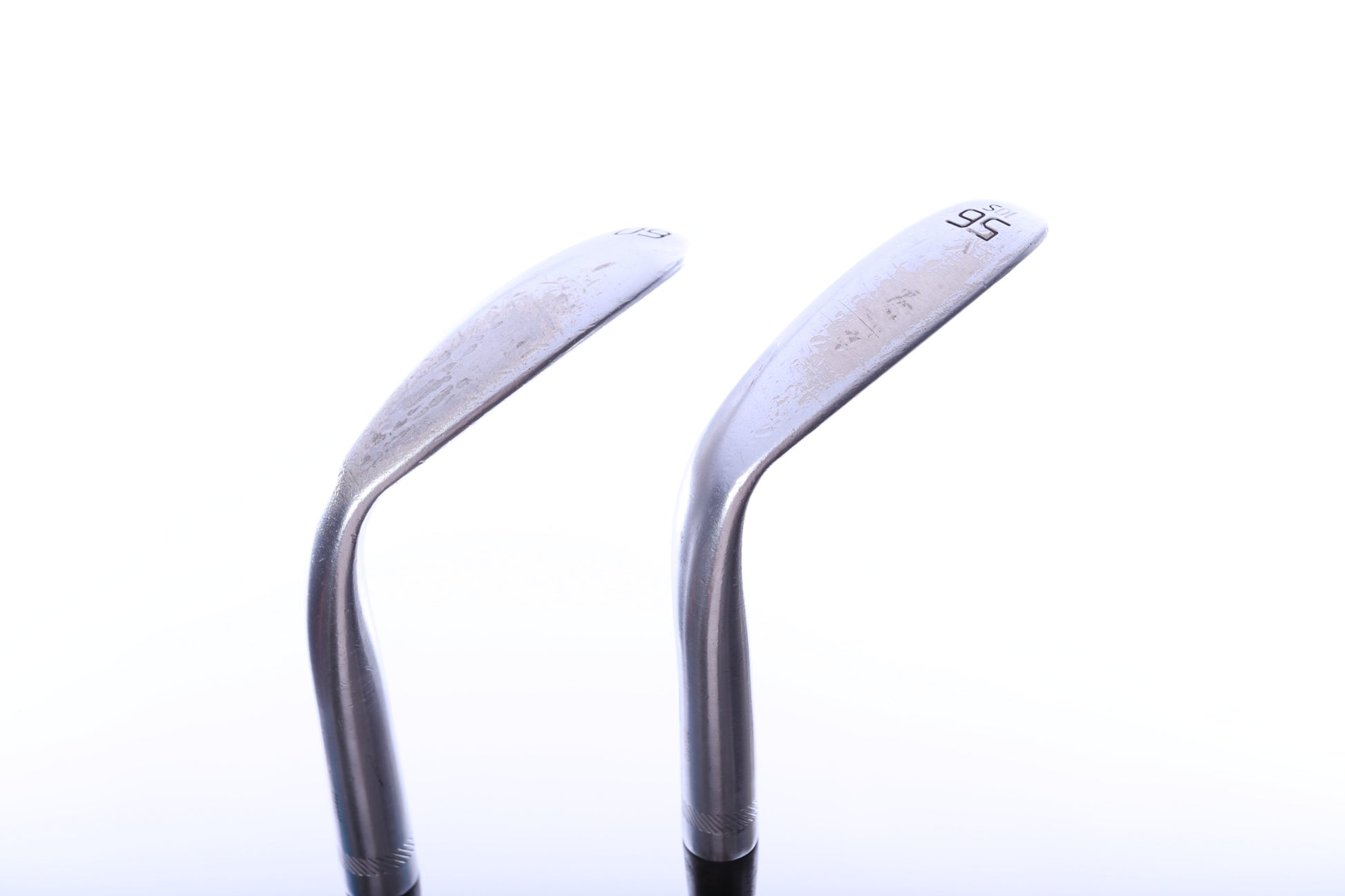 Used Titleist Vokey SM9 Tour Chrome Wedge Set - Right-Handed - 56*, 60* - Wedge Flex-Next Round