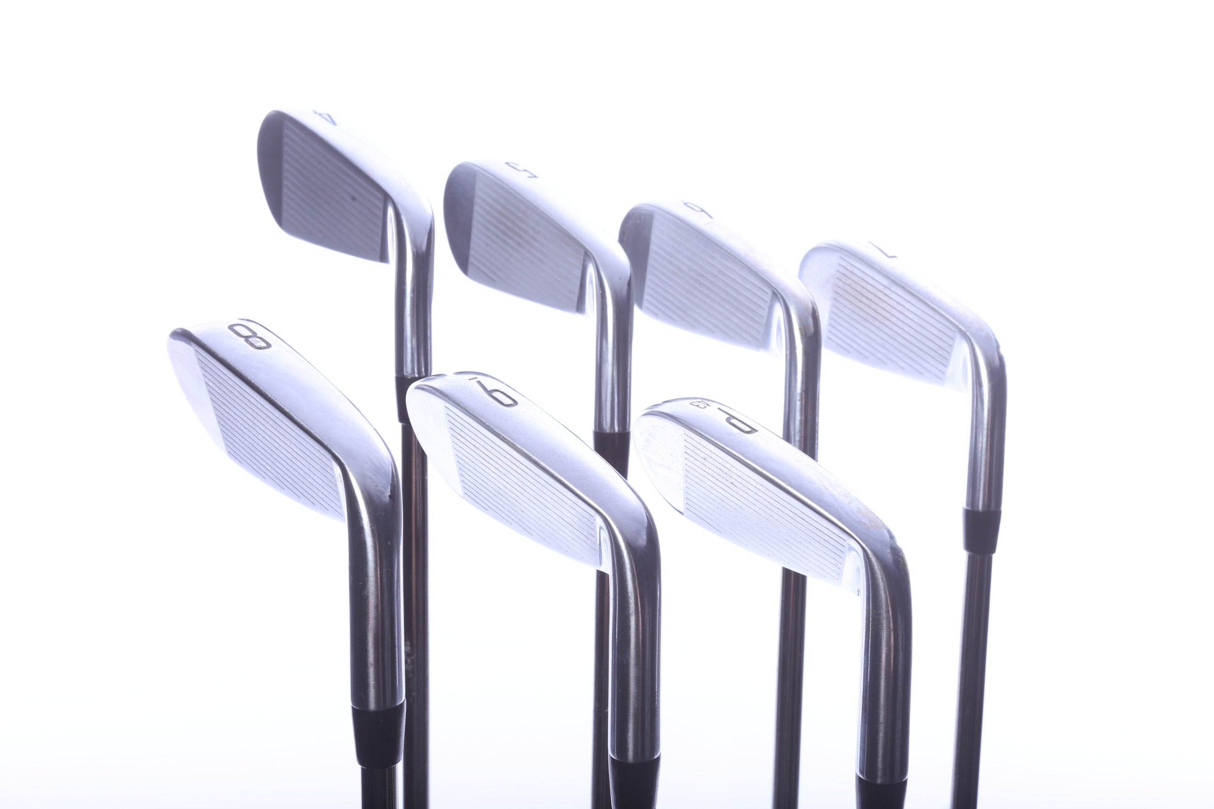 Used Titleist 2021 T300 Iron Set - Left-Handed - 4-PW - Regular Flex