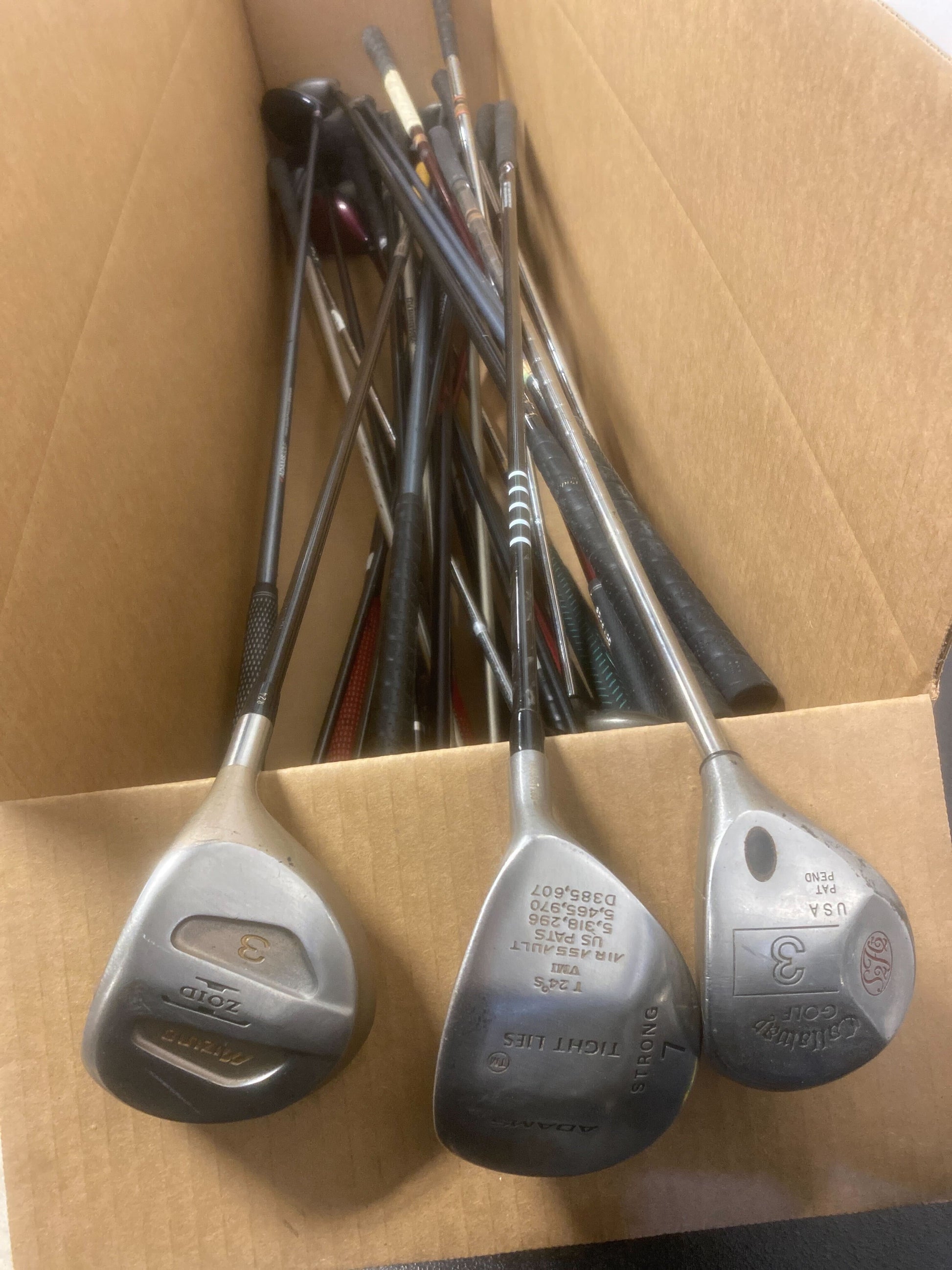 Wholesale Lot of 30 Assorted Fairway Woods. Mizuno, Wilson, etc.-Next Round