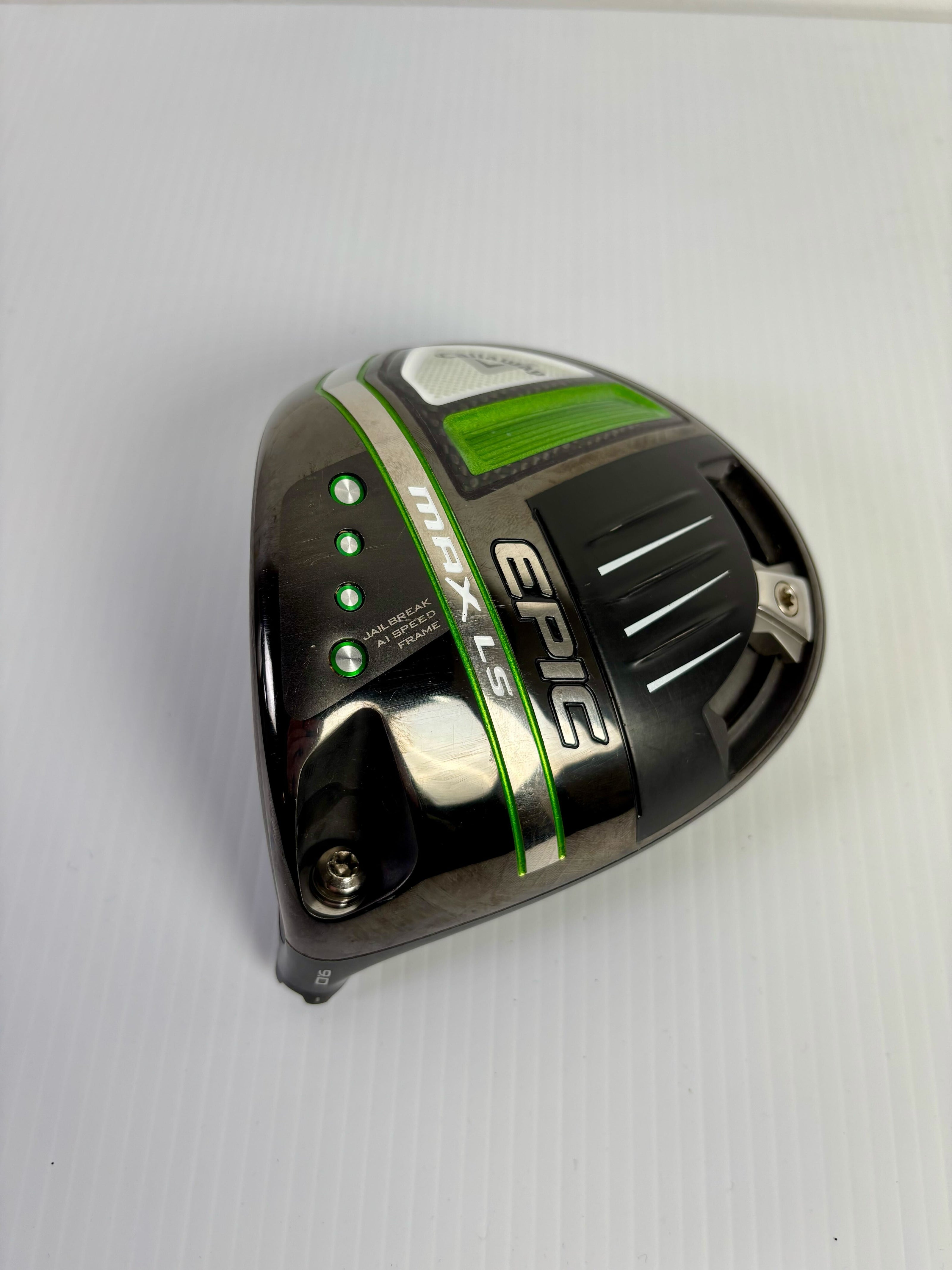 Used Callaway Epic Max LS Driver HEAD ONLY - Left-Handed-Next Round