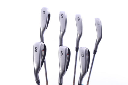 Used Titleist 714 AP1 Iron Set - Left-Handed - 4-PW - Stiff Flex