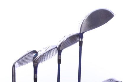 Used Mizuno JM01 140 Elite 7-Piece Junior Kids Set - Right-Handed - Driver, FW, HY, 7i, 9i, SW, Putter - Junior Flex