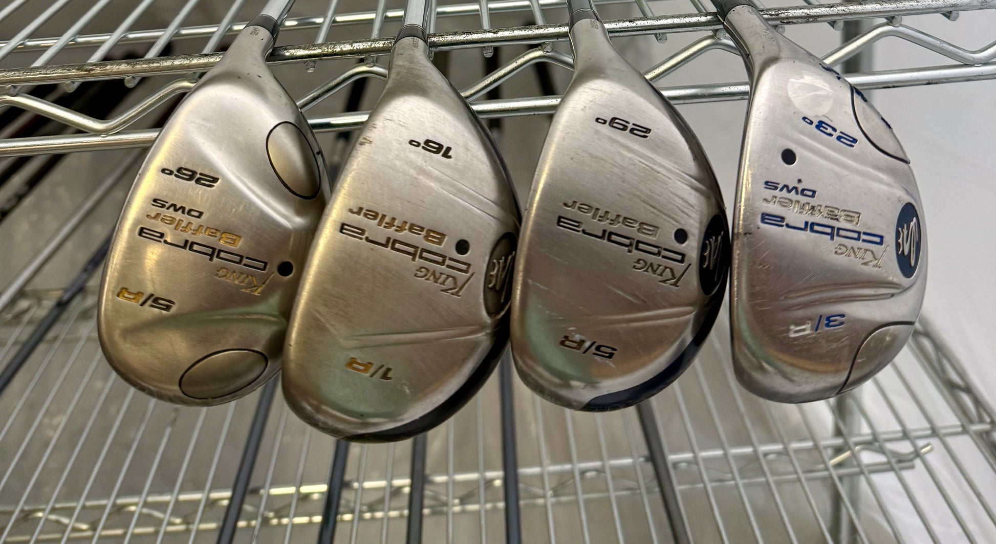 Wholesale Lot of 30 Golf Clubs - Cobra Baffler Hybrids-Next Round