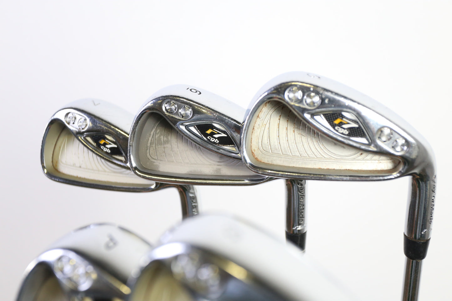 Used TaylorMade r7 CGB MAX Iron Set - Right-Handed - 5-8, PW - Regular Flex-Next Round