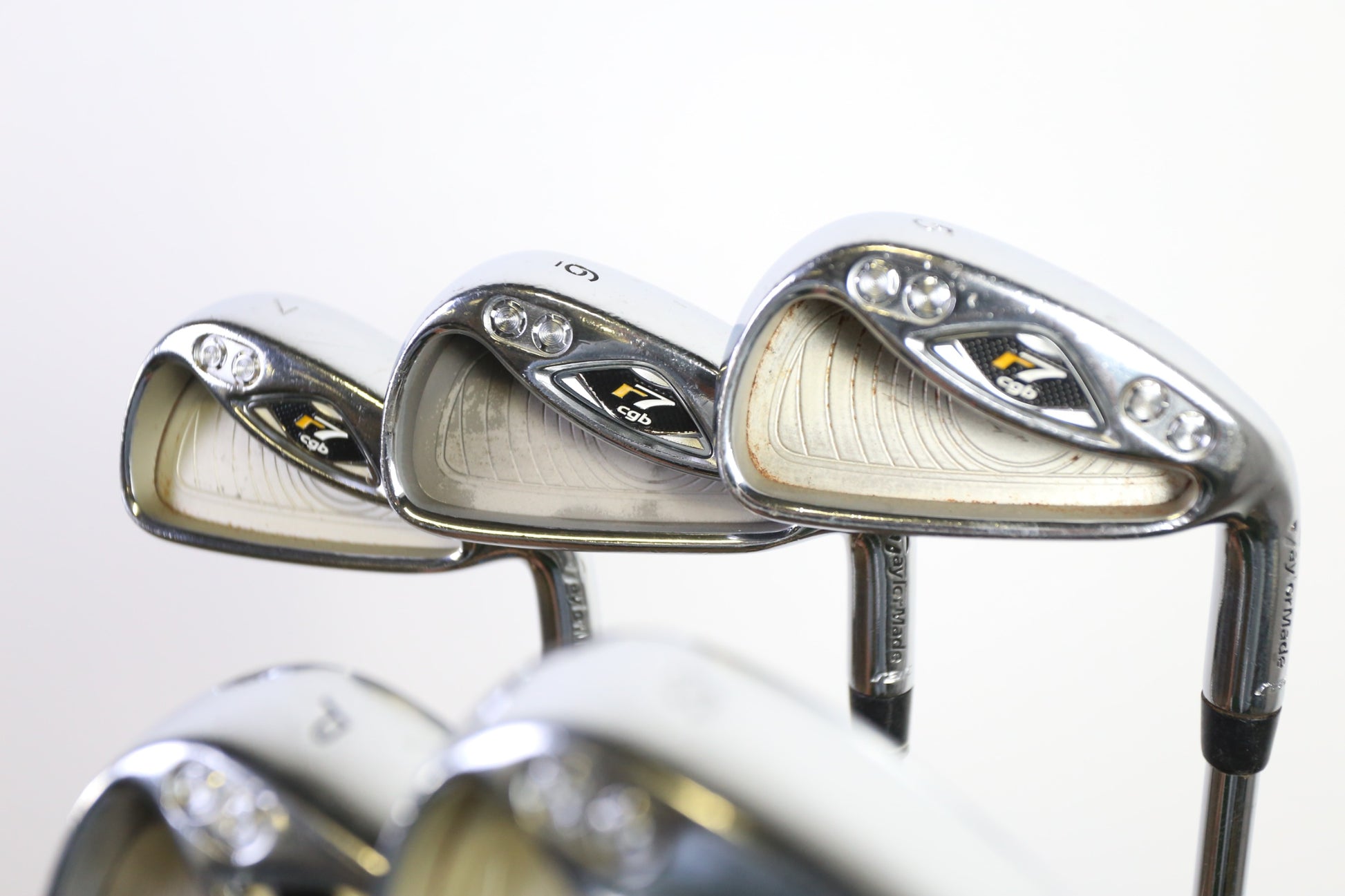 Used TaylorMade r7 CGB MAX Iron Set - Right-Handed - 5-8, PW - Regular Flex-Next Round