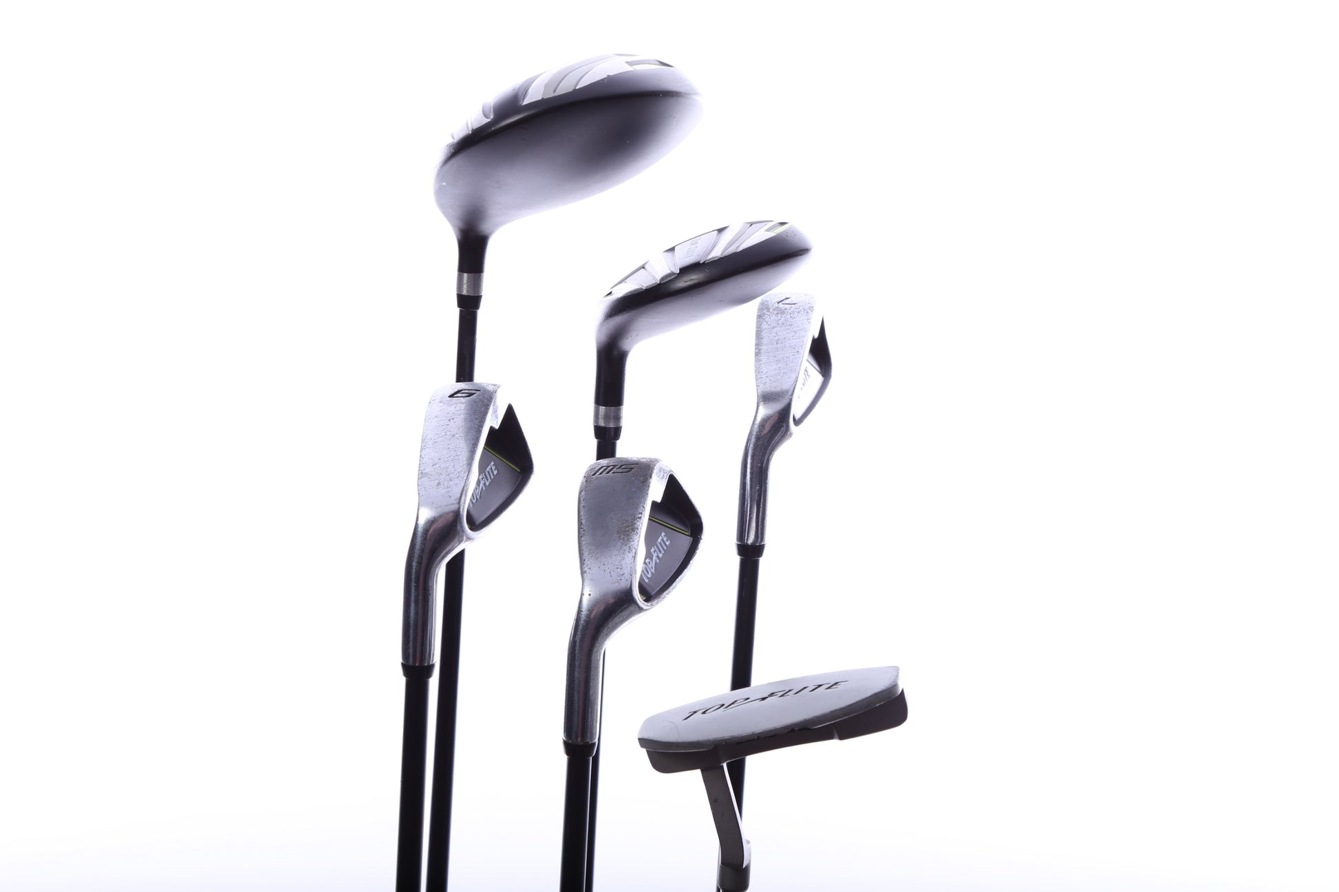 Used Top Flite Junior Kids Set - Left-Handed - 1W, HY, 7i, 9i, SW, Putter - Youth Flex-Next Round