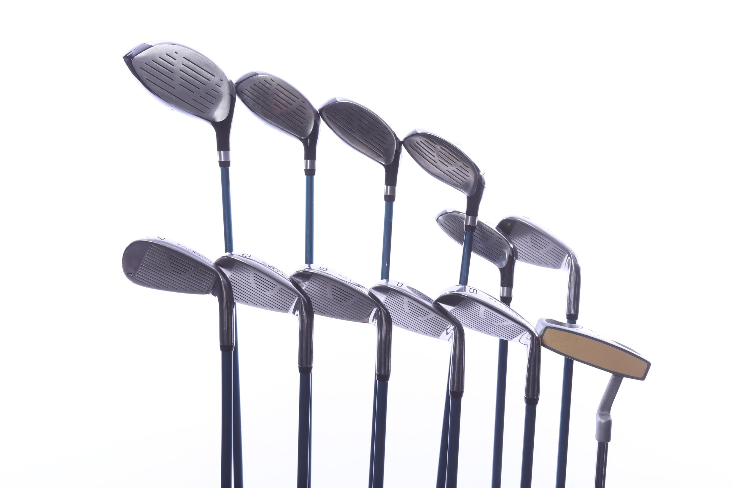 Used Acuity GS1 Complete Set - Left-Handed - Driver, 3W, 5W, 7W, 5H, 6-PW, Putter - Ladies Flex