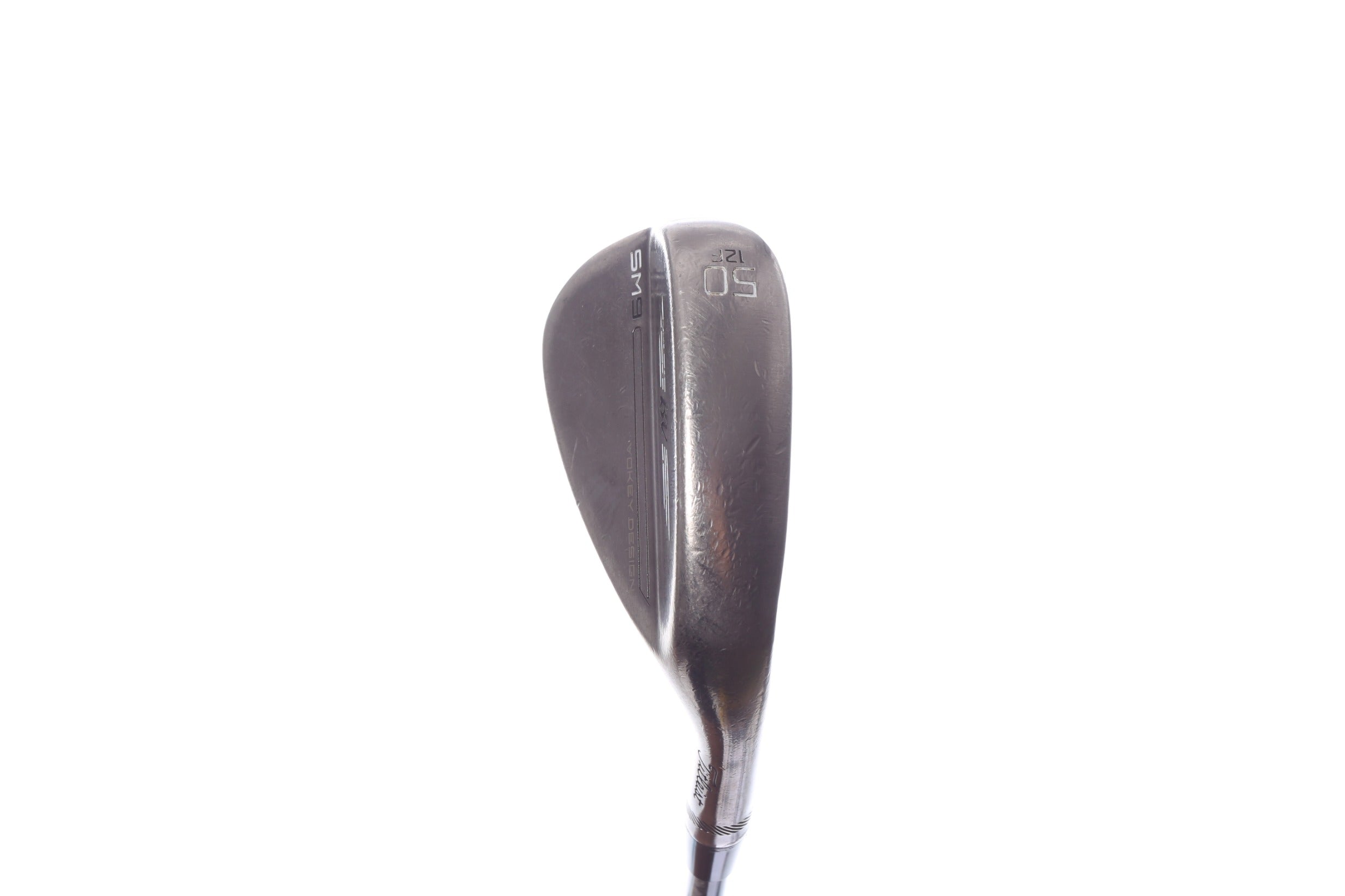 Used Titleist Vokey SM9 Brushed Steel Gap Wedge - Right-Handed - 50 Degrees - Regular Flex-Next Round