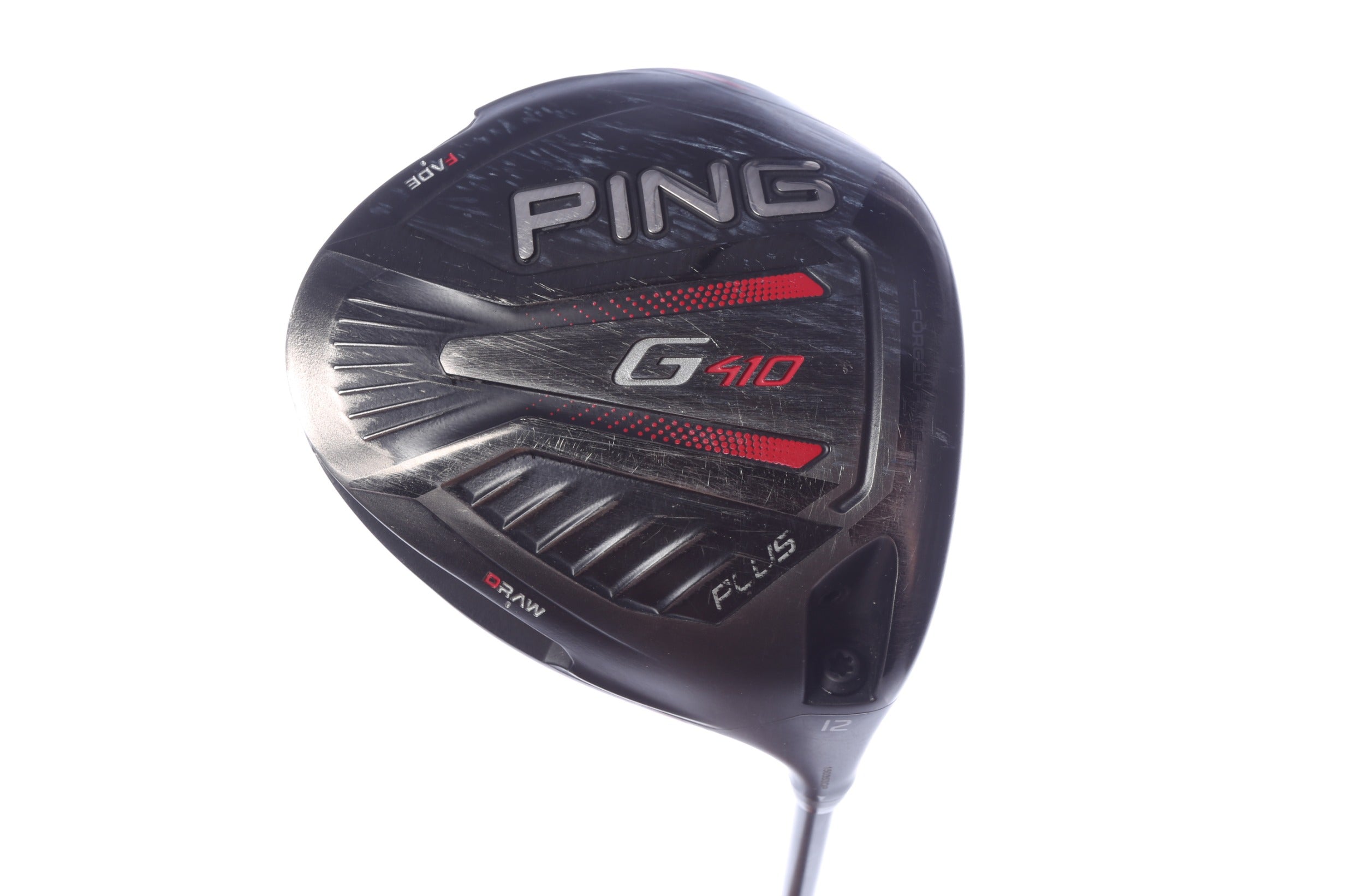 Used Ping G410 Plus Driver - 12 Degrees - Soft Regular Flex Ping Alta CB Red - Right-Handed