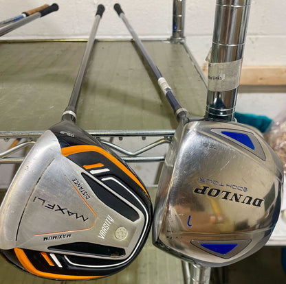 Wholesale Lot of 20 Golf Clubs - Assorted Drivers-Next Round