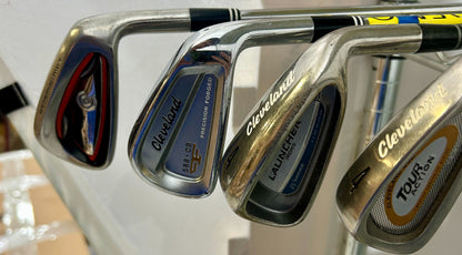 Wholesale Lot of 30 Golf Clubs - Left and Right-Handed - Cleveland Mixed Irons-Next Round