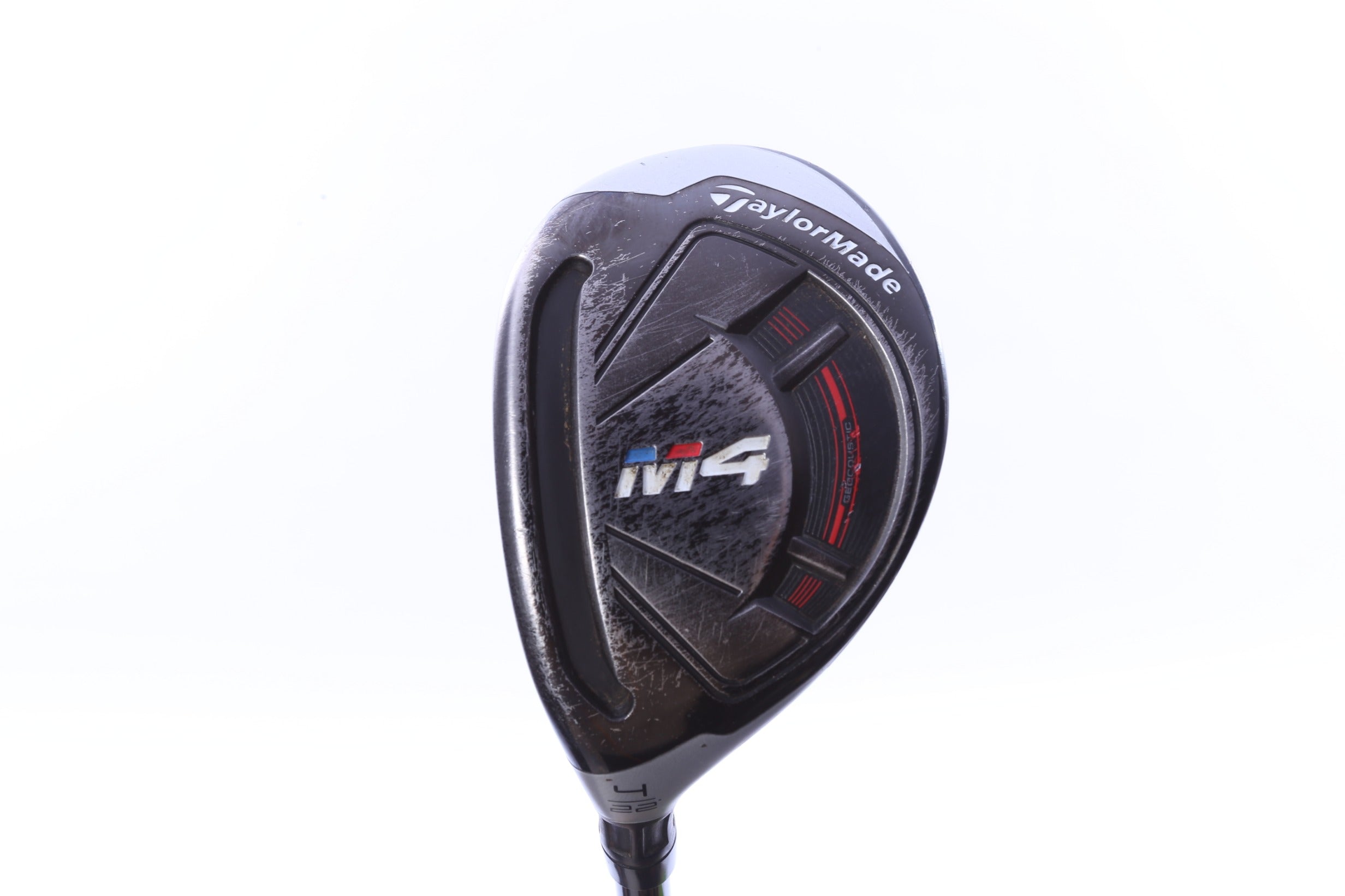 Used TaylorMade M4 Rescue 4H Hybrid - Left-Handed - 22 Degrees - Stiff Flex-Next Round