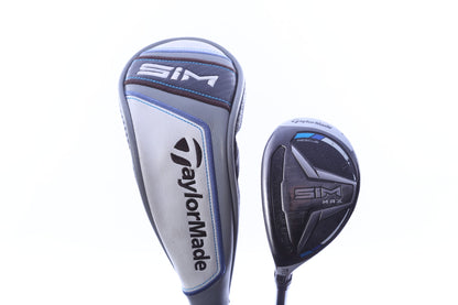 Used TaylorMade SIM MAX 3H Hybrid - Left-Handed - 19 Degrees - Stiff Flex-Next Round