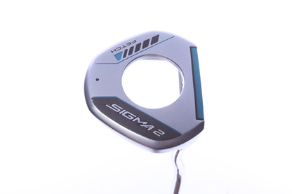 Used Ping Sigma 2 Fetch Platinum Putter - Right-Handed - 34 in - Mallet